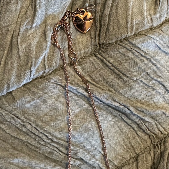 Rose Gold Betsey Johnson Necklace - Picture 2 of 4